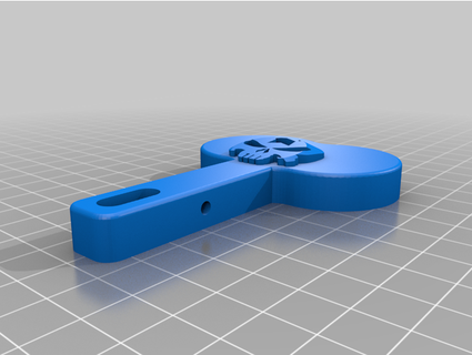 ar15 spade grips trigger- missing part hello pal 3d print model - Mito3D