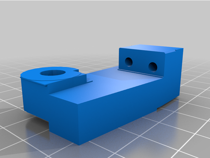 aquila çevirmek gösterge binmek atv fanı 3d print model - Mito3D