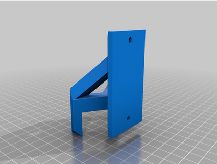 double coat hook interestingly angular rexdorchester 3d print model - Mito3D