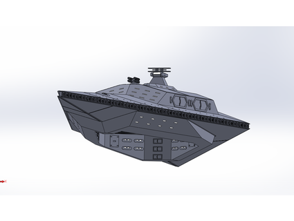 imperial repair ship jssharpknife 3d print model - Mito3D
