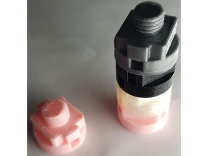 smol small calibration cylinder placeboza 3d print model - Mito3D