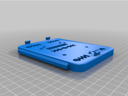 pi-top 4 creality ender 3 v2 frame mount dock plate vizulize 3d print model - Mito3D