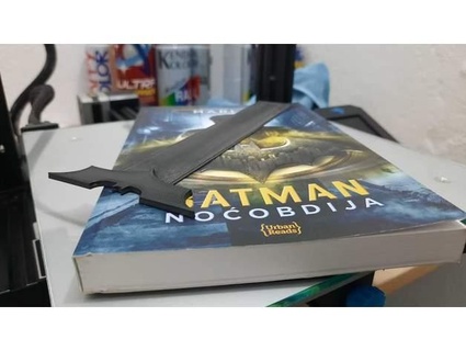 batman superman bookmarks senseizabuza 3d print model - Mito3D