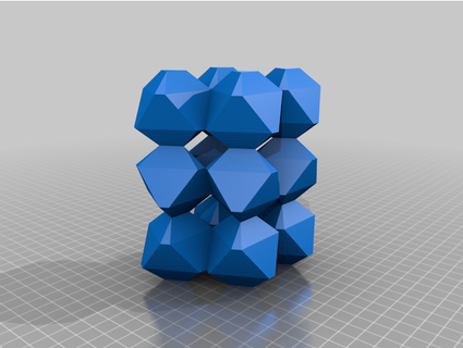vaterite hexagonal cpimentel 3d print model - Mito3D