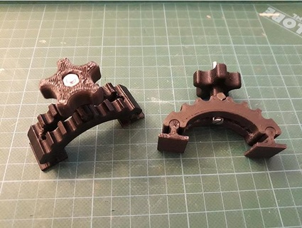 multi-height clamp archovel 3d print model - Mito3D