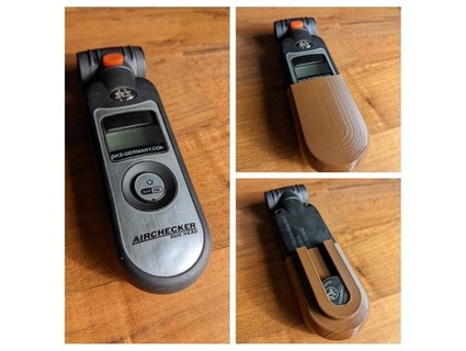 parametric sks air checker case battery holder benzvan 3d print model - Mito3D