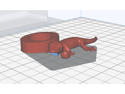 finger lizard dluberdadj 3d print model - Mito3D