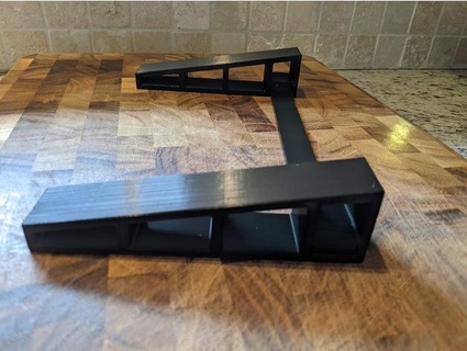 laptop stand wedge bhilimon 3d print model - Mito3D