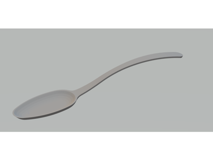 spoon scashy 3d print model - Mito3D