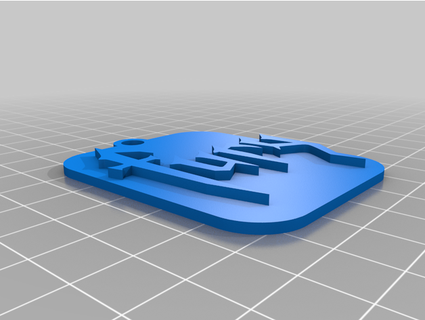 honda fury keychain trpkelly  3d print model - Mito3D