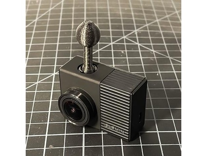 garmin dashcam universal mirror mount adapter madmaxmckinney 3d print model - Mito3D