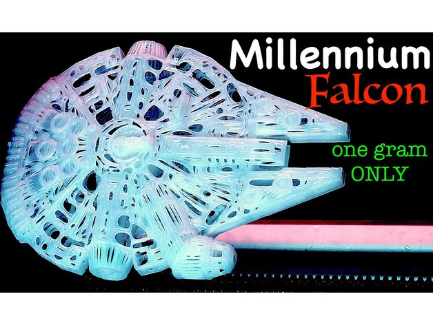 millennium falcon torture test iczfirz 3D print model - Mito3D