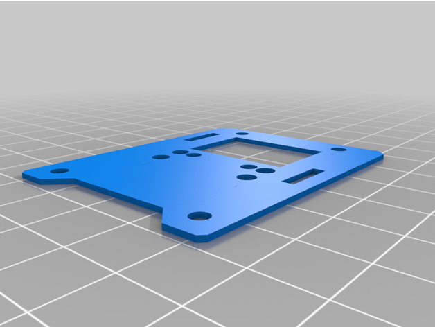 cnc eva plate nixroman 3D print model - Mito3D