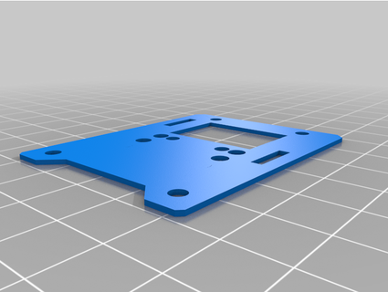 cnc eva plate nixromano 3d print model - Mito3D