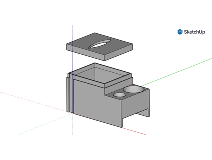 lente limpeza organizador forro cocho cameramandan 3d print model - Mito3D