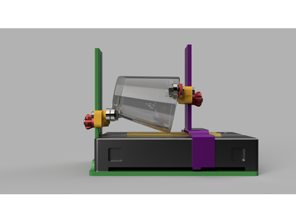 laserpecker 2 rotativo suporte Ferramentas irmão Theo 3d print model - Mito3D