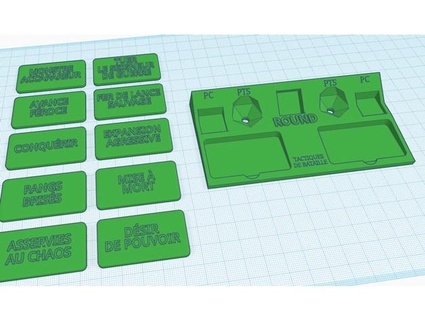 tracker + tactique de bataille aos ariup 3d print model - Mito3D