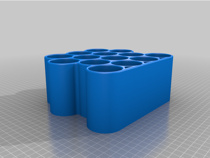 spices holder 45mm diameter chalster ego 3d print model - Mito3D