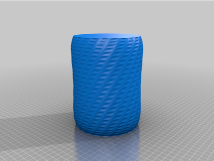 diamond style vase detailed steps create blender samsonfu 3d print model - Mito3D