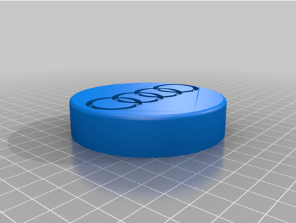 dikme üst Mavi burun 3d print model - Mito3D