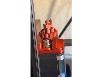 crab extruder knob ender 3 v2 leedgymemeking 3d print model - Mito3D