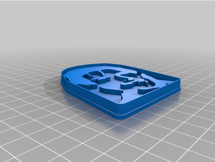 tom cruz cookie cutter meshaurora 3d print model - Mito3D