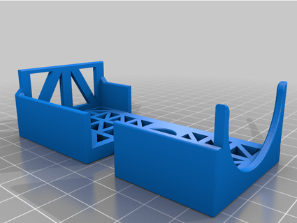 sognatore nx tubo guida fetta pancetta croccante 3d print model - Mito3D