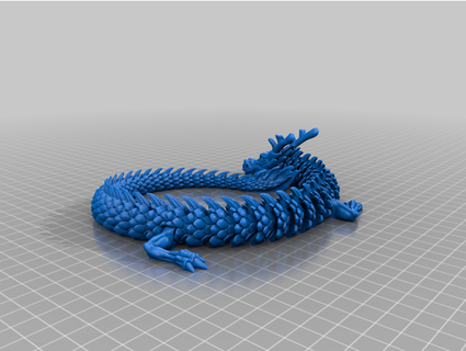 Drachen poquss 3d print model - Mito3D