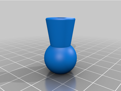 nanovise ball joint m6 threaded pgobel  3d print model - Mito3D