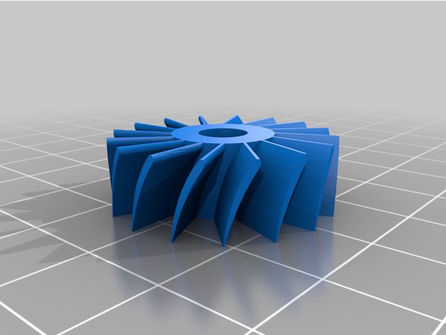 turbine arrowhead germy ballswell 3D print model - Mito3D