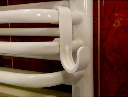 toalla percha baño radiador buszmen61 3d print model - Mito3D