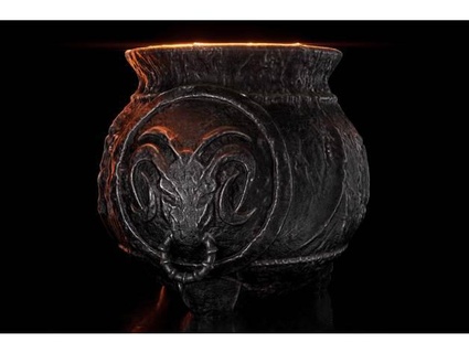 witch's cauldron groebe 3d print model - Mito3D