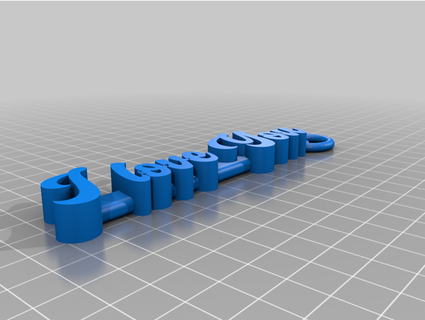 Aşk anahtarlık vincy3d 3d print model - Mito3D