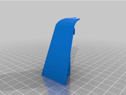 corner baseboard tarventar 3d print model - Mito3D