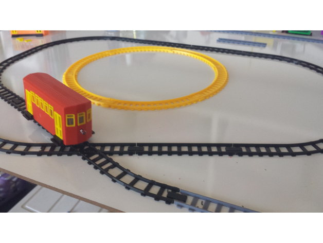 tren tramvay dlbain 3D print model - Mito3D