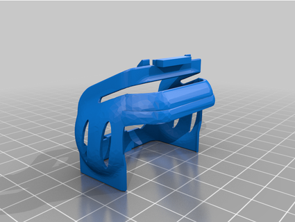 Hubsan zino mini gimbal guarda cair chão 3d print model - Mito3D