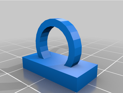 flexi Hund Leine Zubehörteil Ring Carbonitedan 3d print model - Mito3D