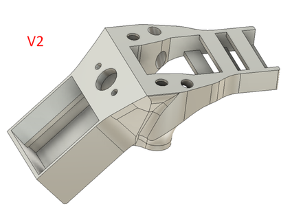nazgul v2 gps mount matek m8q-5883 fusion360 combinacijus 3d print model - Mito3D