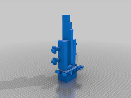 axolotl Minecraft articolato fisso dettagli meman1229 3d print model - Mito3D