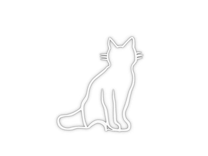 cat friend 2 alviworld 3d print model - Mito3D
