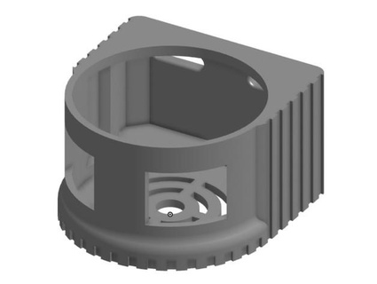 universal cup holder screw mounted benszanta 3d print model - Mito3D