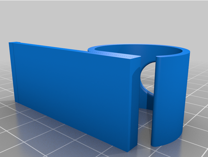 ikea galant escrivaninha cabo suporte push in animal 3d print model - Mito3D