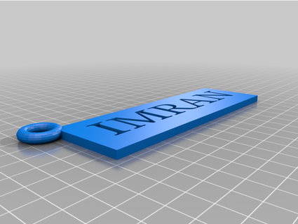 syed imran portachiavi syedimran 3d print model - Mito3D