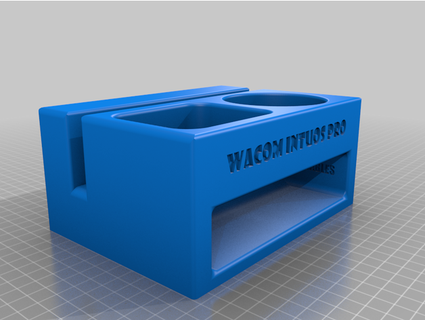 wacom intuos Pro estante soporte shroffy77 3d print model - Mito3D