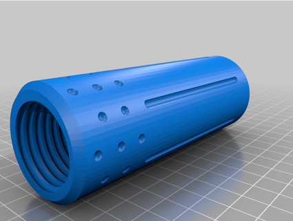 nerf rival Nocaute sozinho barril extensão iamccloskey1 3d print model - Mito3D