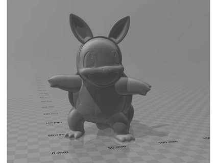 easter squirtle jaymull420 3d print model - Mito3D