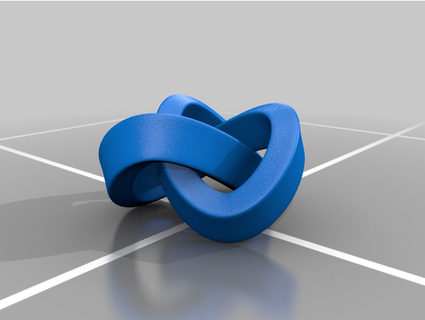 trefoil knot medusa rtfcl artificer 3d print model - Mito3D