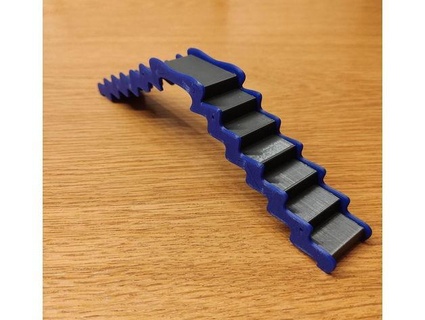 domino stairs bridge jcq81 3d print model - Mito3D