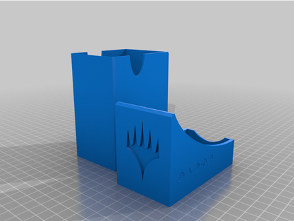 mtg plate forme boîte becks098 3d print model - Mito3D