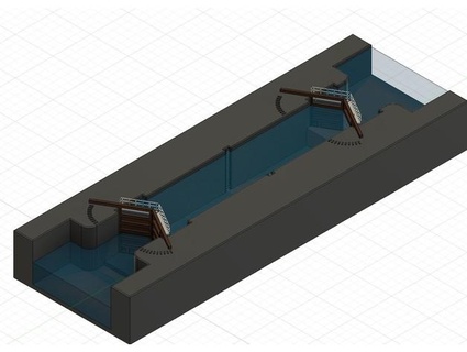 canal fermer clé gros modeleur 3d print model - Mito3D